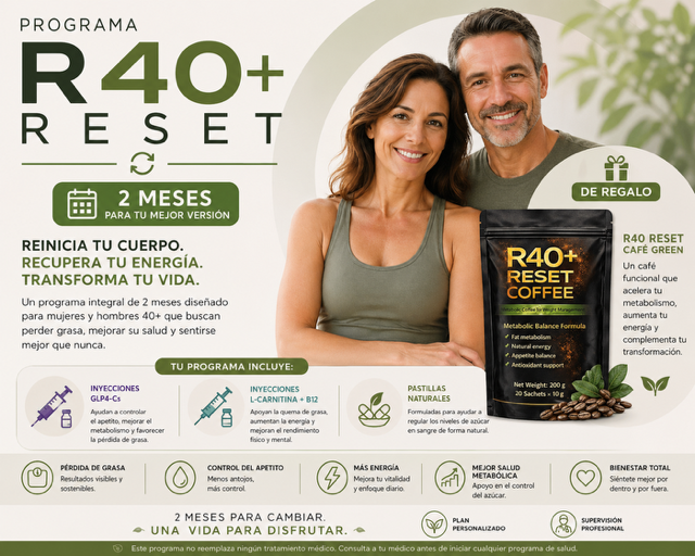 METABOLIC PROGRAM R40+ RESET (2 MESES)