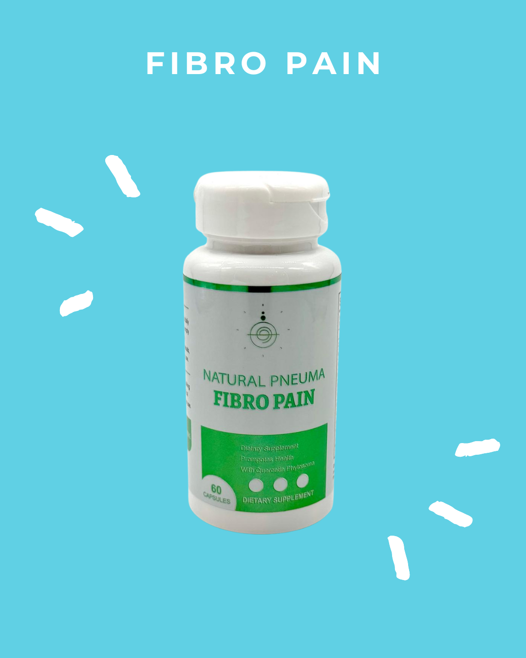 Fibro Pain Natural Pneuma dietary supplement bottle